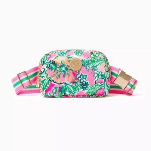NWT Lilly Pulitzer GWP Runaround Printed Belt Bag
